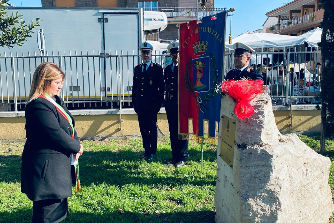 Pomezia - Giornata della Memori - Celebrazione in ricordo delle vittime dell'Olocausto.