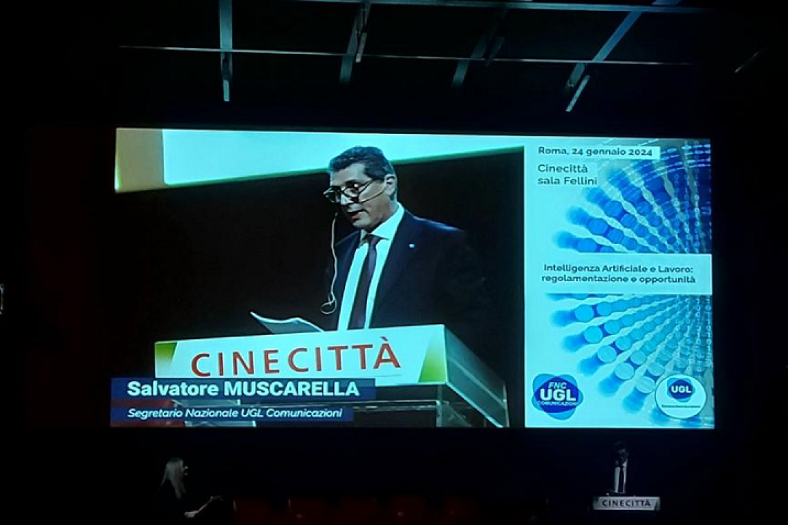 Roma - UGL comunicazioni - successo per il convegno su intelligenza artificiale e lavoro