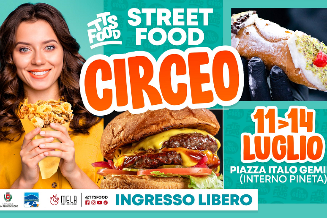 Circeo TTS Street Food 11-12-13-14 luglio 2024