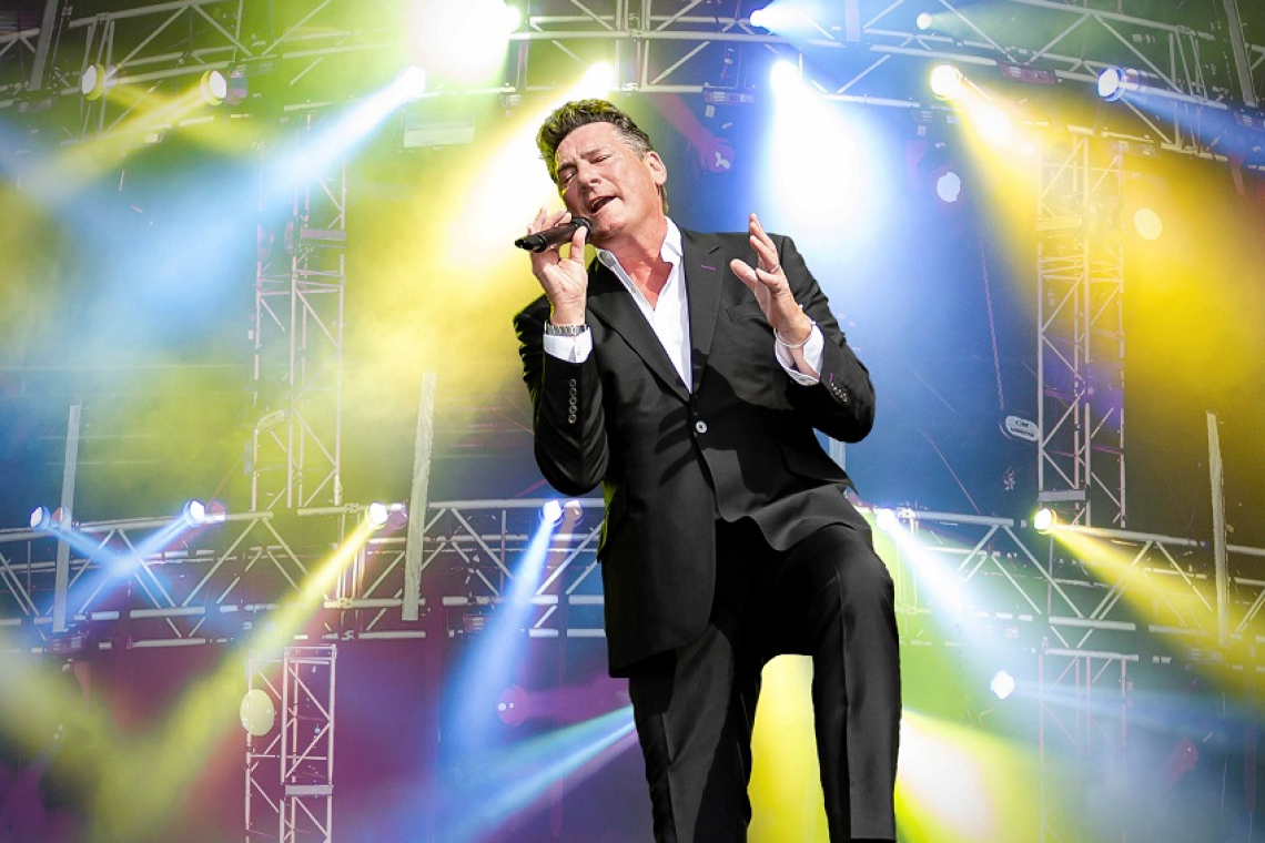 Arena del Mare di Sabaudia, il 16 agosto arriva, Tony Hadley con The Fabulous TH Band.