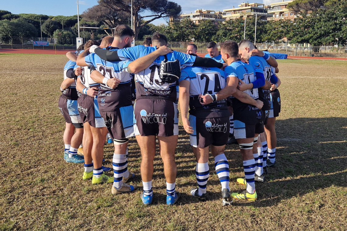 Rugby Anzio Club  vince 50 a 0 ad Ostia e chiude imbattuto la prima fase del campionato