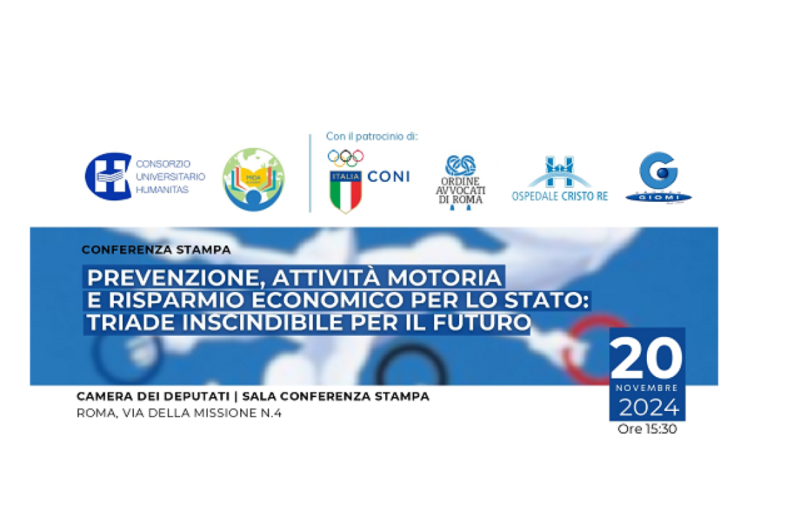 Prevenzione, attività motoria e risparmio economico per lo stato: triade inscindibile per il futuro