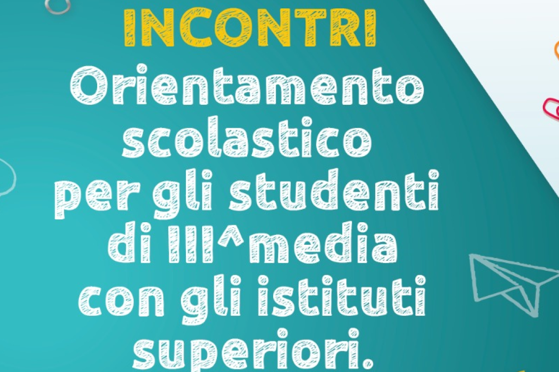 Comune di Fiumicino -Incontri di orientamento scolastico per gli studenti di III^media