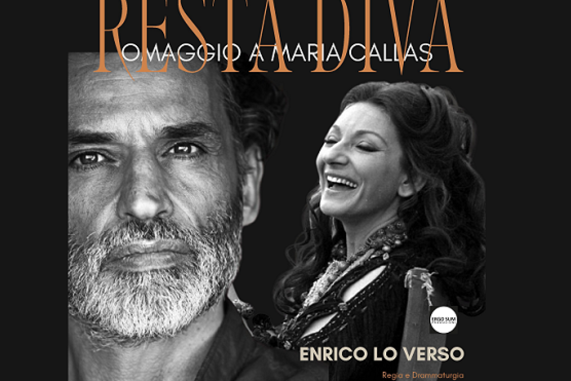 Enrico Lo Verso in scena a Rieti con un omaggio a Maria Callas