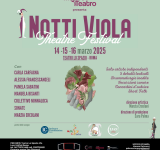 Teatro Lo Spazio di Roma - Notti Viola Theatre Festival – 14-15-16 marzo 2025